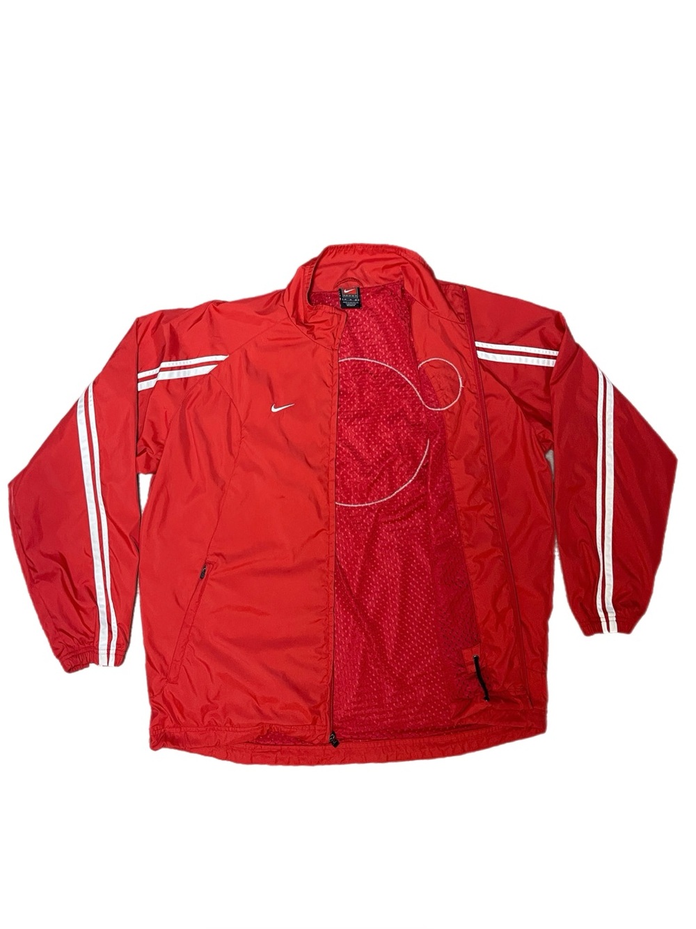 Vintage NIKE FC Soccer Club Front/Back Patched Windbreaker Jacket